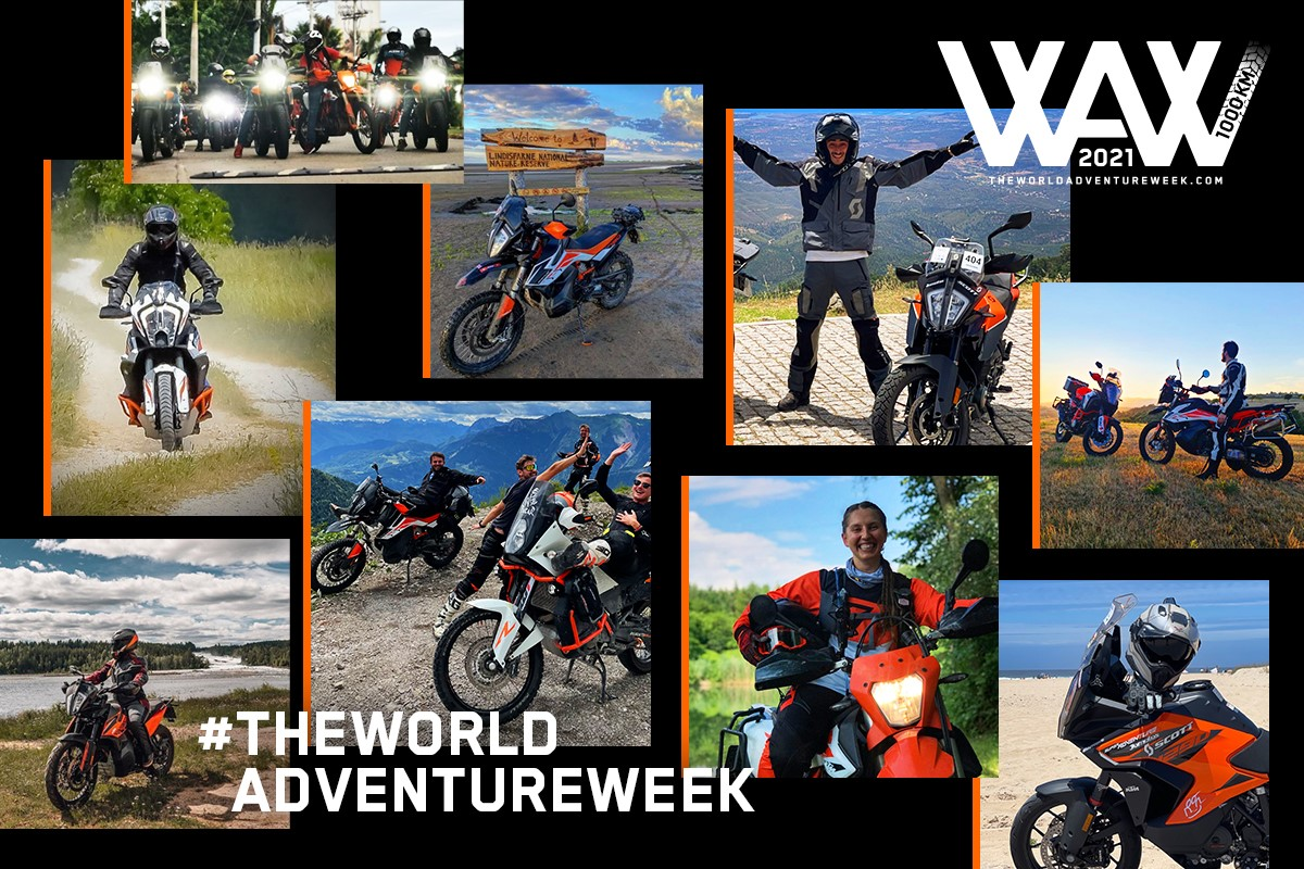 EXITO EN LA WORLD ADVENTURE WEEK  QUE VIÓ A PILOTOS DE TODO EL MUNDO SALIR A DISFRUTAR DE UNAS JORNADAS DE MOTO 